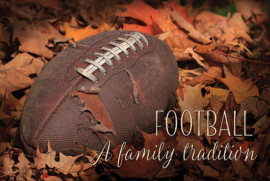 Lori Deiter LD636 - Football - A Family Tradition - Football, Leaves, Family, Sports from Penny Lane Publishing