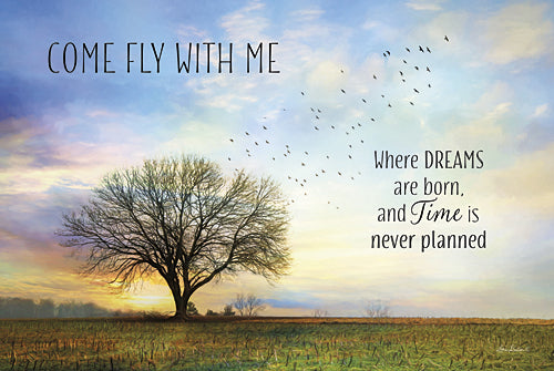 Lori Deiter LD976 - Come Fly with Me - Landscape, Trees, Inspirational, Country from Penny Lane Publishing