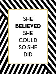 LET277 - She Believed - 12x16