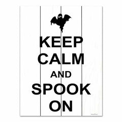 LET454PAL - Keep Calm and Spook On - 12x16