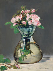 LET490 - Watercolor Pink Roses - 12x16