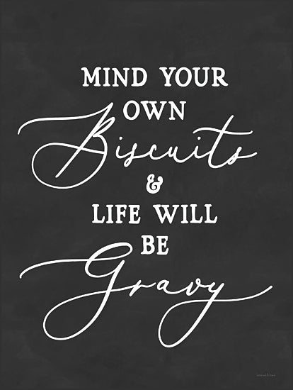 lettered & lined LET516 - LET516 - Biscuits & Gravy - 12x16 Biscuits & Gravy, Kitchen, Humorous, Typography, Signs from Penny Lane
