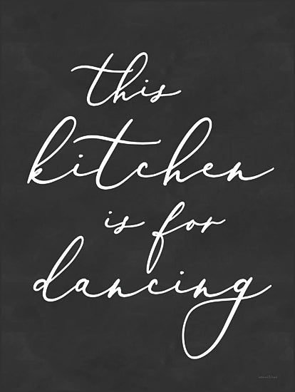 lettered & lined LET517 - LET517 - This Kitchen is for Dancing - 12x16 This Kitchen is for Dancing, Kitchen, Typography, Signs from Penny Lane