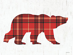 LET621 - Plaid Bear - 16x12