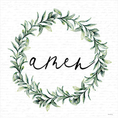 LET637 - Amen Wreath - 12x12