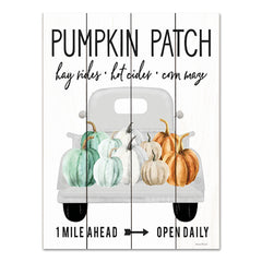 LET706PAL - Pumpkin Patch Ahead - 12x16