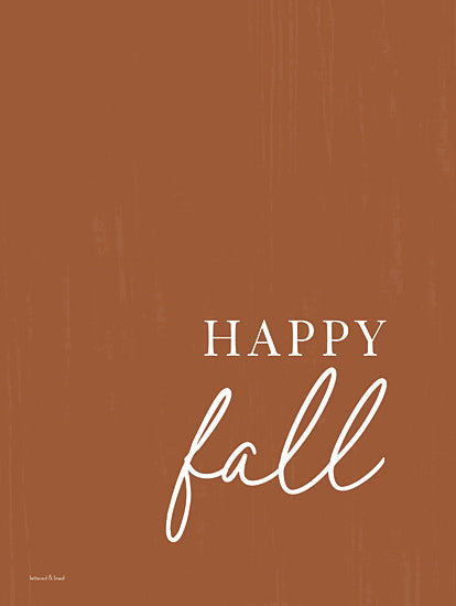 lettered & lined LET994 - LET994 - Happy Fall - 12x16 Fall, Happy Fall, Typography, Signs, Textual Art, Orange from Penny Lane