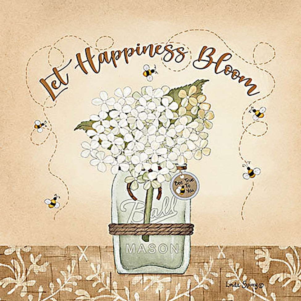 Linda Spivey Licensing LS1876LIC - LS1876LIC - Let Happiness Bloom - 0  from Penny Lane