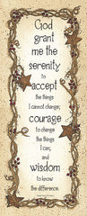 LS908 - Serenity Prayer - 8x20