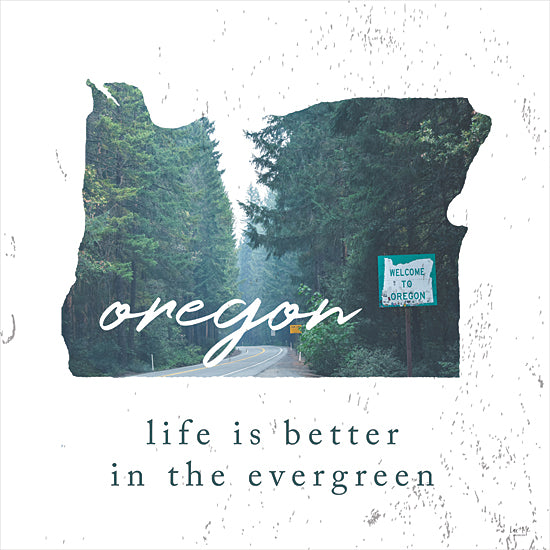 Lux + Me Designs LUX203 - LUX203 - Oregon         - 12x12 Oregon, Life is Better, Trees, Photography from Penny Lane