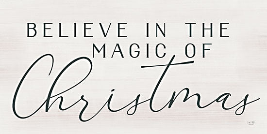 Lux + Me Designs LUX220 - LUX220 - Believe in the Magic of Christmas - 18x9 Christmas, Holidays, Typography, Signs, Believe in the Magic of Christmas, Black & White, Winter from Penny Lane