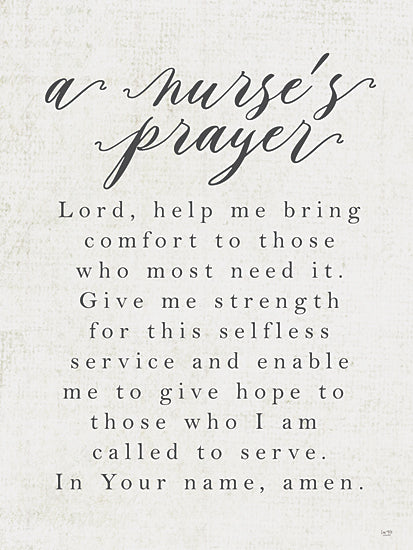 Lux + Me Designs LUX282 - LUX282 - A Nurse's Prayer - 12x16 Nurse's Prayer, Healing, Prayer, Religious, Inspiring, Medical, Doctor, Signs from Penny Lane