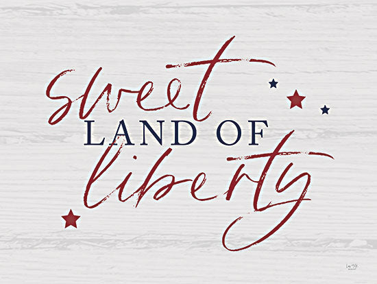 Lux + Me Designs LUX380 - LUX380 - Sweet Land of Liberty I - 16x12 Sweet Land of Liberty, Patriotic, America, Signs from Penny Lane