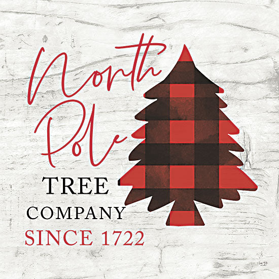 Lux + Me Designs LUX388 - LUX388 - North Pole Tree Company - 12x12 North Pole, Christmas Trees, Tree Company, Red & Black Plaid, Signs from Penny Lane