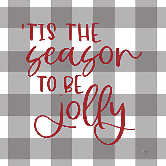 Lux + Me Designs LUX395 - LUX395 - 'Tis the Season - 12x12 Tis the Seasons, Holidays, Christmas, Gingham, Plaid, Calligraphy, Signs from Penny Lane