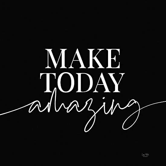 Lux + Me Designs LUX445 - LUX445 - Make Today Amazing   - 12x12 Make Today Amazing, Black & White, Motivational, Tween, Signs from Penny Lane