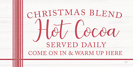 Lux + Me Designs LUX454 - LUX454 - Christmas Blend Hot Cocoa - 18x9 Hot Cocoa, Holidays, Christmas, Kitchen, Red & White, Signs from Penny Lane