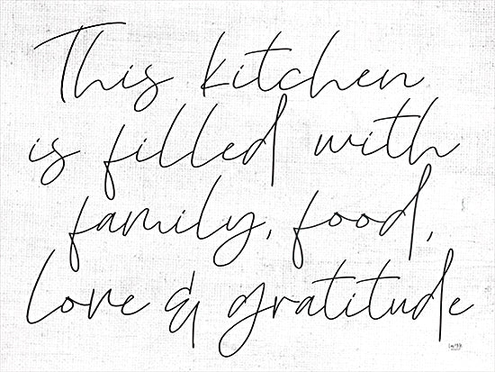 Lux + Me Designs LUX462 - LUX462 - Family, Food, Love and Gratitude - 16x12 Kitchen, Family, Food, Love, Gratitude, Signs from Penny Lane
