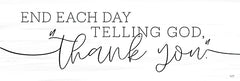 LUX704A - End Each Day Telling God Thank You - 36x12