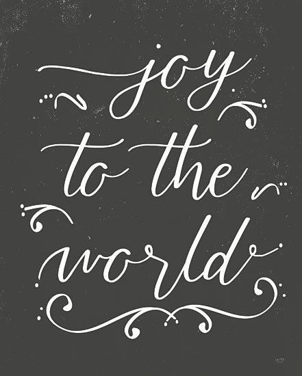 Lux + Me Designs LUX760 - LUX760 - Joy to the World    - 12x16 Christmas, Holidays, Typography, Signs, Joy to the World, Christmas Music, Black& White, Winter from Penny Lane