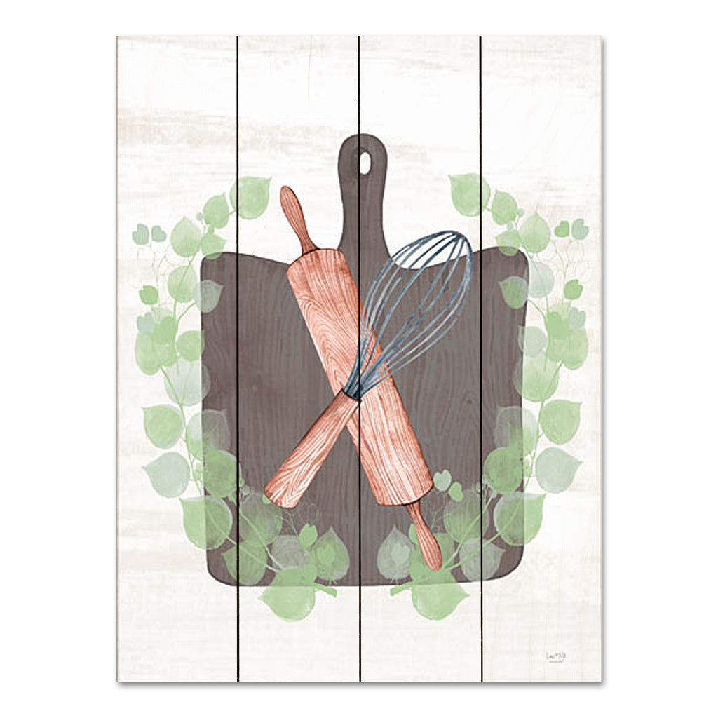 Lux + Me Designs LUX841PAL - LUX841PAL - Kitchen Utensils - 12x16 Kitchen, Cutting Board, Kitchen Utensils, Greenery, Cottage/Country from Penny Lane
