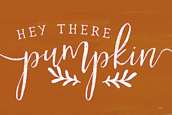 Lux + Me Designs LUX873 - LUX873 - Hey There Pumpkin - 18x12 Fall, Hey There Pumpkin, Typography, Signs, Textual Art, Orange from Penny Lane