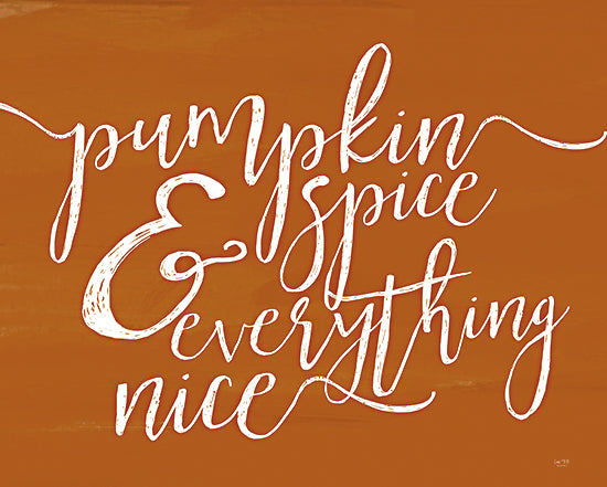 Lux + Me Designs LUX874 - LUX874 - Pumpkin Spice - 16x12 Fall, Kitchen, Pumpkin Spice & Everything Nice, Typography, Signs, Textual Art, Orange from Penny Lane
