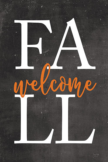 Lux + Me Designs LUX911 - LUX911 - Welcome Fall - 12x18 Fall, Welcome Fall, Welcome, Typography, Signs, Textual Art from Penny Lane