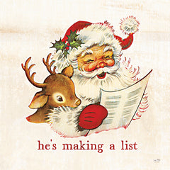 LUX991 - He's Making a List - 12x12