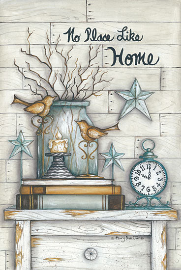 Mary Ann June MARY477 - No Place Like Home - Home, Signs, Birdhouse, Clock from Penny Lane Publishing