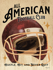 MAT216 - All American Football Club - Helmut - 12x16
