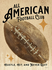 MAT217 - All American Football Club - Football - 12x16