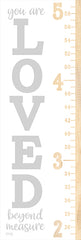 MAZ5619 - Loved Beyond Measure Growth Chart  - 12x36