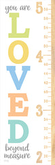 MAZ5620 - Loved Beyond Measure Growth Chart - 12x36