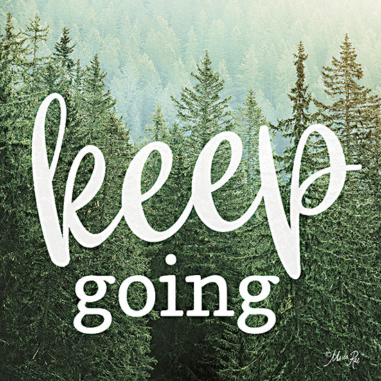 Marla Rae MAZ5623 - MAZ5623 - Keep Going - 12x12 Keep Going, Trees, Motivational, Photography, Signs from Penny Lane