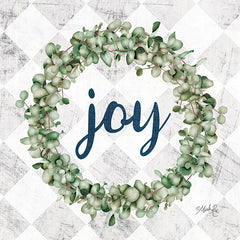 MAZ5684 - Joy Eucalyptus Wreath - 12x12