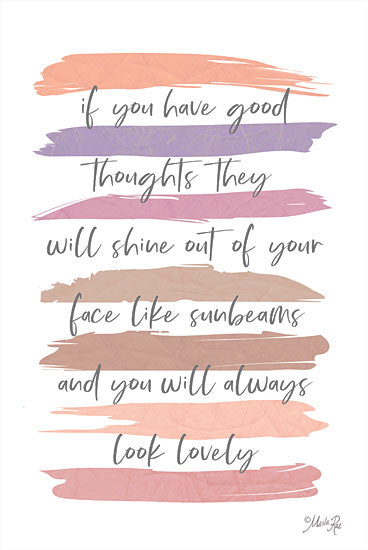 Marla Rae MAZ5739 - MAZ5739 - Good Thoughts - 12x18 Good Thoughts, Motivational, Tween, Signs from Penny Lane