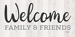 MAZ5844 - Welcome Family & Friends - 18x9
