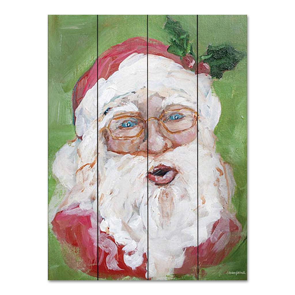 Mackenzie Kissell MKA128PAL - MKA128PAL - Jolly - 12x16 Christmas, Holidays, Santa Claus, Whimsical, Winter, Abstract from Penny Lane
