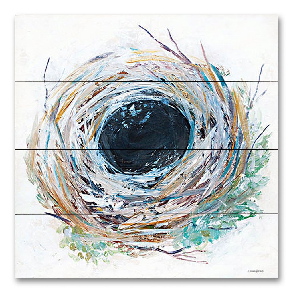 Mackenzie Kissell MKA130PAL - MKA130PAL - Blessed Nest - 12x12 Nest, Bird's Nest, Nature, Abstract, Spring from Penny Lane