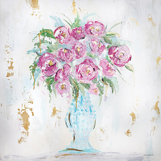 Mackenzie Kissell MKA132 - MKA132 - Grace Bouquet - 12x12 Flowers, Pink Flowers, Abstract, Bouquet, Vase from Penny Lane