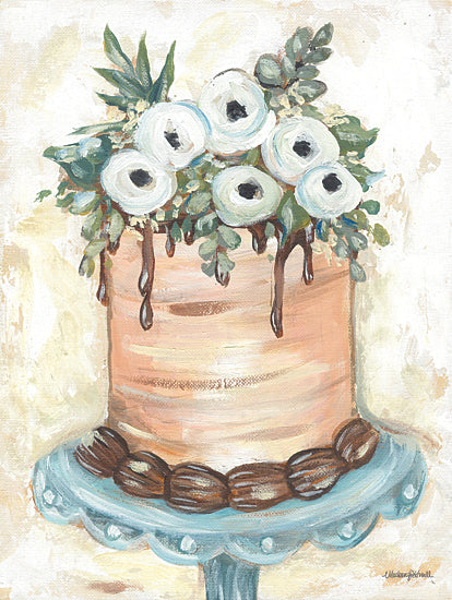 Mackenzie Kissell MKA142 - MKA142 - Eat Cake - 12x16 Cake, Cake Plate, Flowers, Greenery, White Flowers, Special Occasion from Penny Lane