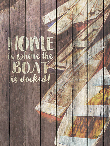Misty Michelle MMD151 - Home is Where the Boat is Docked - Home, Boat, Sentiment, Signs from Penny Lane Publishing