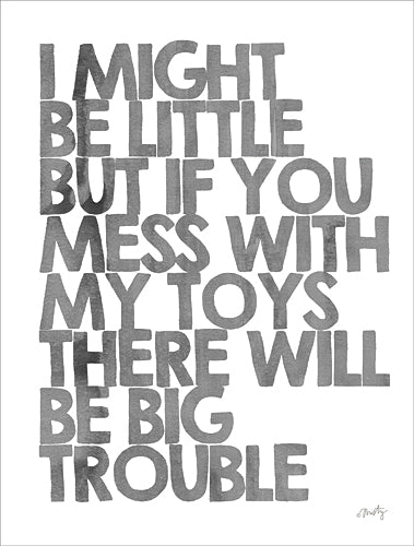 Misty Michelle MMD173 - I Might Be Little      - Kid, Typography, Signs from Penny Lane Publishing