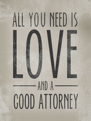 MMD349 - Love and a Good Attorney   - 12x16