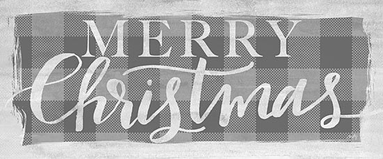 Misty Michelle MMD350 - MMD350 - Merry Christmas   - 20x8 Christmas, Holidays, Merry Christmas, Typography, Signs, Textual Art, Farmhouse/Country, Plaid from Penny Lane