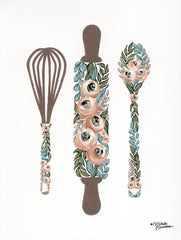 MN198 - Floral Baking Tools     - 12x16