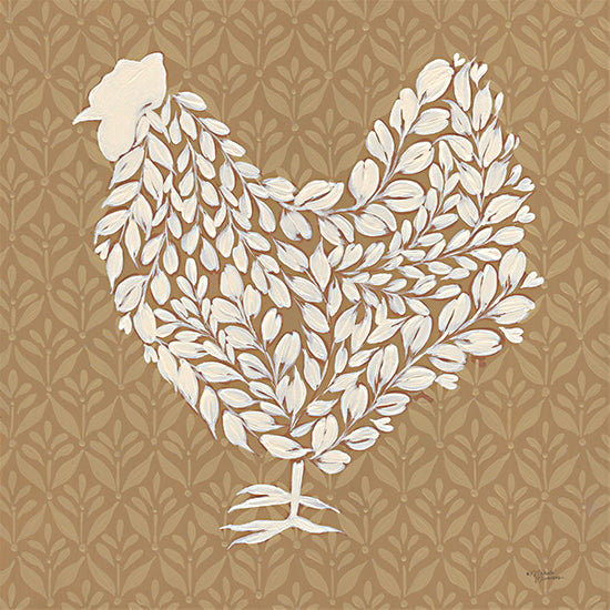 Michele Norman MN276 - MN276 - Golden Hour on the Farm - 12x12 Rooster, Farm, Whimsical, Grain, Patterns from Penny Lane