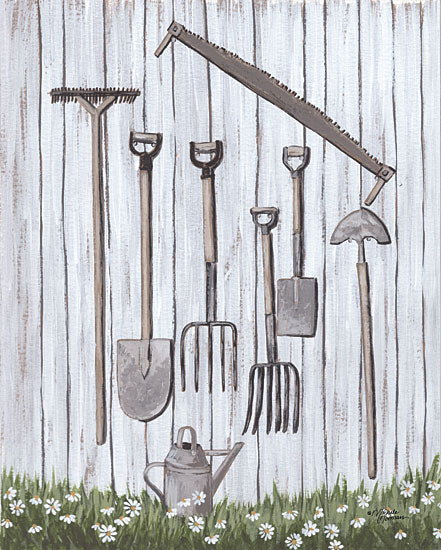 Michele Norman MN282 - MN282 - Behind the Shed - 12x16 Garden Tools, Shed, Garden from Penny Lane