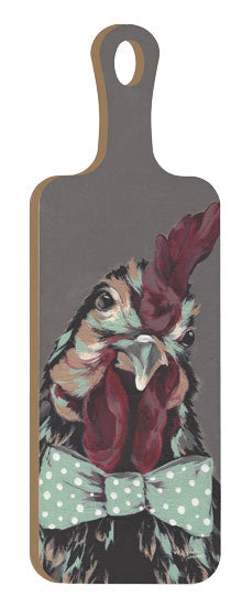 Michele Norman MN317CB - MN317CB - Dapper Dude - 6x18 Kitchen, Cutting Board, Whimsical, Rooster, Bowtie from Penny Lane